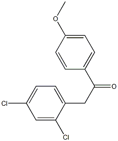2-(2,4-Dichlorophenyl)-1-(4-Methoxyphenyl)ethanone CAS#: 153529-19-2