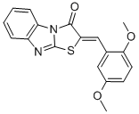 2-(2,5-dimethoxybenzylidene)[1,3]thiazolo[3,2-a]benzimidazol-3(2H)-one CAS#: 301229-48-1