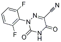 2-(2,6-DIFLUOROPHENYL)-3,5-DIOXO-2,3,4,5-TETRAHYDRO-1,2,4-TRIAZINE-6-CARBONITRILE CAS#: 338982-41-5