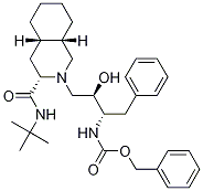 2-[2(R)-hydroxy-4-phenyl-3(S)-[[N-(phenylMethoxy)carbonyl]aMino]butyl]-N-tert-butyldecahydro-(4aS,8aS)-isoquinoline-3(S)-carboxaMide CAS#: 137431-05-1