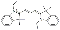 2-[3-(1-Ethyl-3,3-dimethylindoline-2-ylidene)-1-propenyl]-1-ethyl-3,3-dimethyl-3H-indole-1-ium CAS#: 38912-20-8