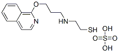2-[3-(1-Isoquinolyloxy)propyl]aminoethanethiol sulfate CAS#: 41287-44-9