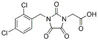 2-[3-(2,4-DICHLOROBENZYL)-2,4,5-TRIOXO-1-IMIDAZOLIDINYL]ACETIC ACID CAS#: 128043-97-0