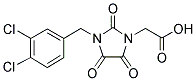 2-[3-(3,4-DICHLOROBENZYL)-2,4,5-TRIOXO-1-IMIDAZOLIDINYL]ACETIC ACID CAS#: 128043-98-1