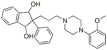 2-[3-[4-(2-methoxyphenyl)piperazin-1-yl]propyl]-2-phenyl-1,3-dihydroin dene-1,3-diol CAS#: 31805-02-4