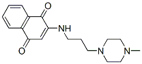 2-[[3-(4-Methyl-1-piperazinyl)propyl]amino]-1,4-naphthalenedione CAS#: 38528-40-4