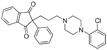 2-[3-[4-(o-Chlorophenyl)-1-piperazinyl]propyl]-2-phenyl-1,3-indanedione CAS#: 31804-91-8