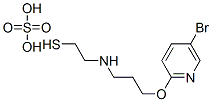 2-[3-(5-Bromo-2-pyridyloxy)propyl]aminoethanethiol sulfate CAS#: 41286-94-6