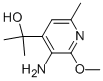 2-(3-AMINO-2-METHOXY-6-METHYLPYRIDIN-4-YL)PROPAN-2-OL CAS#: 302933-95-5