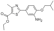 2-[3-Amino-4-(2-methylpropoxy)phenyl]-4-methyl-5-thiazolecarboxylic acid ethyl ester CAS#: 144060-92-4