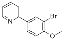 2-(3-BROMO-4-METHOXYPHENYL)PYRIDINE CAS#: 168823-65-2
