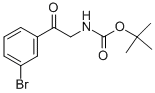 [2-(3-BROMO-PHENYL)-2-OXO-ETHYL]-CARBAMIC ACID TERT-BUTYL ESTER CAS#: 339185-69-2