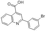 2-(3-BROMO-PHENYL)-QUINOLINE-4-CARBOXYLIC ACID CAS#: 298230-83-8
