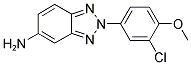 2-(3-CHLORO-4-METHOXY-PHENYL)-2H-BENZOTRIAZOL-5-YLAMINE CAS#: 380584-27-0