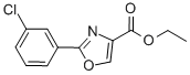 2-(3-CHLORO-PHENYL)-OXAZOLE-4-CARBOXYLIC ACID ETHYL ESTER CAS#: 132089-43-1