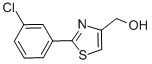 [2-(3-CHLORO-PHENYL)-THIAZOL-4-YL]-METHANOL CAS#: 121202-20-8
