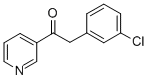 2-(3-CHLOROPHENYL)-1-(3-PYRIDINYL)-1-ETHANONE CAS#: 31251-55-5