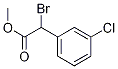 2-(3-Chlorophenyl)-2-bromoacetic acid methyl ester CAS#: 137420-52-1