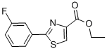2-(3-FLUORO-PHENYL)-THIAZOLE-4-CARBOXYLIC ACID ETHYL ESTER CAS#: 132089-37-3