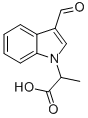 2-(3-FORMYL-1H-INDOL-1-YL)PROPANOIC ACID CAS#: 166747-91-7