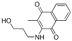 2-(3-HYDROXYPROPYLAMINO)-3-METHYLNAPHTHALENE-1,4-DIONE CAS#: 120139-35-7