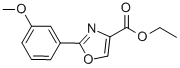 2-(3-METHOXY-PHENYL)-OXAZOLE-4-CARBOXYLIC ACID ETHYL ESTER CAS#: 132089-44-2