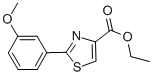 2-(3-METHOXY-PHENYL)-THIAZOLE-4-CARBOXYLIC ACID ETHYL ESTER CAS#: 115299-08-6
