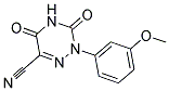 2-(3-METHOXYPHENYL)-3,5-DIOXO-2,3,4,5-TETRAHYDRO-1,2,4-TRIAZINE-6-CARBONITRILE CAS#: 338982-38-0