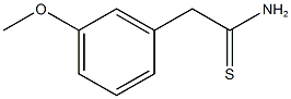 2-(3-METHOXYPHENYL)ETHANETHIOAMIDE CAS#: 35582-11-7
