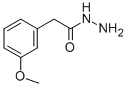 2-(3-METHOXYPHENYL)ETHANOHYDRAZIDE CAS#: 34624-38-9