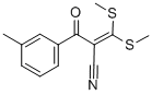 2-(3-METHYLBENZOYL)-3,3-DI(METHYLTHIO)ACRYLONITRILE CAS#: 175201-64-6