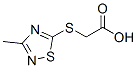 2-[(3-Methyl-1,2,4-thiadiazol-5-yl)thio]acetic acid CAS#: 32991-51-8