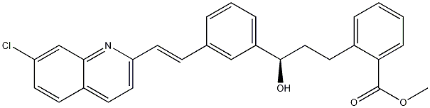 2-[3-(R)-[3-(2-(7-Chloro-2-quinolinyl)ethenyl)phenyl]-3-hydroxypropyl]benzoic Acid Methyl Ester CAS#: 150026-72-5