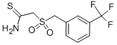 2-[3-(TRIFLUOROMETHYL)BENZYLSULFONYL]THIOACETAMIDE CAS#: 175276-83-2