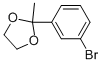2-(3-bromophenyl)-2-methyl-1,3-dioxolane CAS#: 39172-32-2