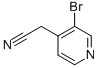 2-(3-bromopyridin-4-yl)acetonitrile CAS#: 142892-31-7