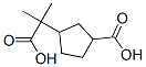2-(3-carboxycyclopentyl)-2-methylpropionic acid CAS#: 473-35-8