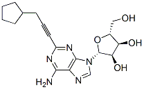 2-(3-cyclopentyl-1-propyn-1-yl)adenosine CAS#: 141345-10-0