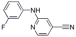 2-[(3-fluorophenyl)amino]isonicotinonitrile CAS#: 137225-10-6