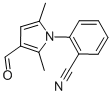 2-(3-formyl-2,5-dimethyl-1H-pyrrol-1-yl)benzonitrile CAS#: 124678-33-7
