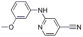 2-[(3-methoxyphenyl)amino]isonicotinonitrile CAS#: 137225-08-2