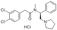 2-(3,4-DICHLOROPHENYL)-N-METHYL-N-[(1S)-1-PHENYL-2-(1-PYRROLIDINYL)ETHYL]ACETAMIDE HYDROCHLORIDE CAS#: 115199-84-3