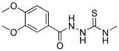 2-(3,4-DIMETHOXYBENZOYL)-N-METHYL-1-HYDRAZINECARBOTHIOAMIDE CAS#: 298217-87-5