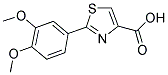 2-(3,4-DIMETHOXYPHENYL)-1,3-THIAZOLE-4-CARBOXYLIC ACID CAS#: 132307-22-3