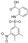 2-(3,4-DIMETHYL-5-NITRO-BENZENESULFONYLAMINO)-BENZOIC ACID CAS#: 380569-47-1