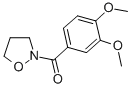 2-(3,4-Dimethoxybenzoyl)isoxazolidine CAS#: 30292-03-6
