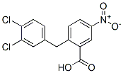 2-(3,4-dichlorobenzyl)-5-nitrobenzoic acid CAS#: 124985-64-4