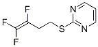 2-[(3,4,4-Trifluoro-3-butenyl)thio]pyrimidine CAS#: 4871-71-0