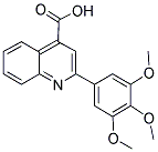 2-(3,4,5-TRIMETHOXY-PHENYL)-QUINOLINE-4-CARBOXYLIC ACID CAS#: 302575-69-5