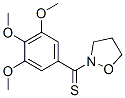 2-(3,4,5-Trimethoxythiobenzoyl)isoxazolidine CAS#: 35624-96-5